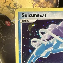 Suicune Holo Rare Secret Wonders 19/132 Cracked Ice Pokemon 2007 - Image 2