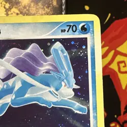 Suicune Holo Rare Secret Wonders 19/132 Cracked Ice Pokemon 2007 - Image 3
