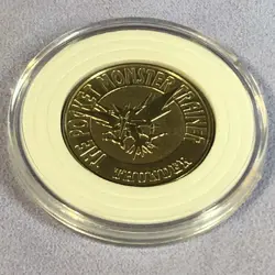 Pokemon 1997 Japanese Bandai Metal Battle Coin - Nintendo - 145 Zapdos - #1196 - Image 1