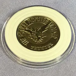 Pokemon 1997 Japanese Bandai Metal Battle Coin - Nintendo - 145 Zapdos - #1196 - Image 2