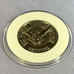 Pokemon 1997 Japanese Bandai Metal Battle Coin - Nintendo - 145 Zapdos - #1192 - Image 2