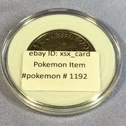 Pokemon 1997 Japanese Bandai Metal Battle Coin - Nintendo - 145 Zapdos - #1192 - Image 3