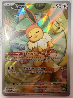Eevee 173 Black Star Promo Holo Prismatic Evolutions ETB Pokemon TCG NM - Image 2