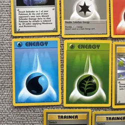 1999 Pokemon Base Set Shadowless Trainer Lot- Near Mint - Image 5