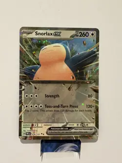 Snorlax Ex 76/131 Pokemon TCG S&V Prismatic Evolutions Double Rare Holo NM - Image 1