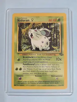 2000 Nidoran 57/64 - Jungle Set - German - NM/LP Pokemon TCG - Image 2