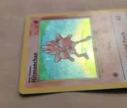 Pokemon TCG Hitmonchan Base Set 7/102 Holo Unlimited Holo Rare - Image 5