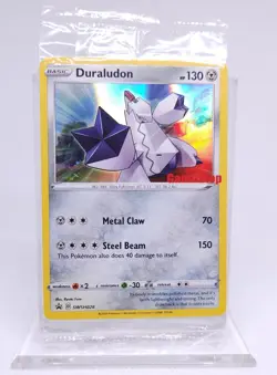 Pokemon Duraludon GameStop Exclusive Stamp Promo SWSH028 Sealed - Image 1