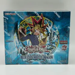 Yugioh 25th Anniversary Legend of Blue Eyes White Dragon Booster Box Sealed - Image 1