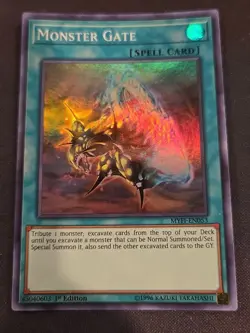 Yu-Gi-Oh! Monster Gate 1st Ed. MYFI-EN053 Super Rare VLP - Image 1