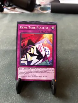 Yugioh Kewl Tune Playlist PHRE-EN041 Miscut Misprint Error Copy A - Image 1