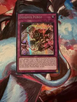 Yugioh! Dominus Purge MP25-EN095 2025 Mega-Pack 1st Edition NM - Image 1