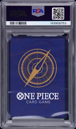 2025 ONE PIECE OP13-CARRYING ON HIS WILL 3RD ANV-GOLD #004 SHANKS PSA 10 - Image 2