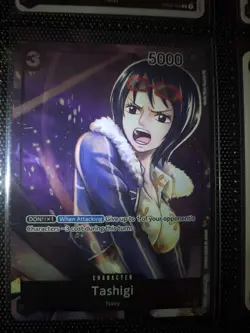 One Piece Card Game TCG Paramount War OP02-105 Tashigi Top Loader NM - Image 1