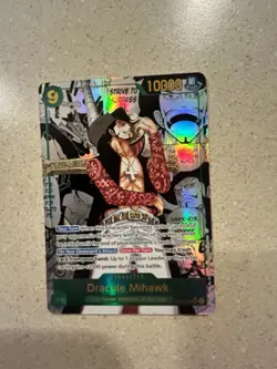 English Dracule Mihawk OP14-119 Manga One Piece The Azure Sea’s Seven - Image 1