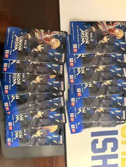 Union Arena Sword Art Online Vol.2 Sleeved Booster Pack Lot of 14 New Sealed - Image 1