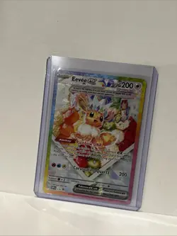 Pokemon TCG Eevee EX 174 Prismatic Evolutions Black Star Promo Card - Image 4