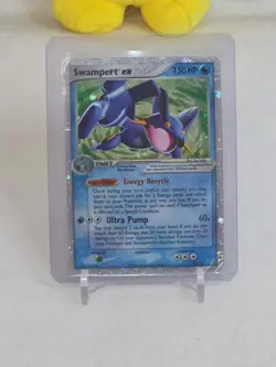 Pokemon Swampert EX TCG Crystal Guardians Holo Card 98/100 2006 Vintage - Image 1