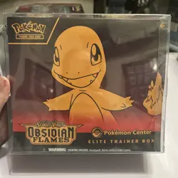 Obsidian Flames Pokemon Centre elite trainer box Pokemon Card TCG Sealed - Image 1