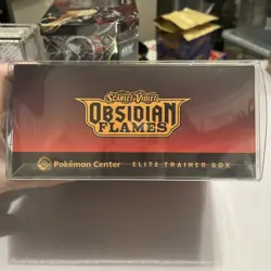 Obsidian Flames Pokemon Centre elite trainer box Pokemon Card TCG Sealed - Image 2