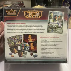 Obsidian Flames Pokemon Centre elite trainer box Pokemon Card TCG Sealed - Image 4