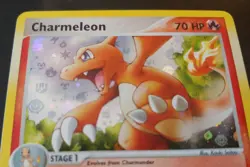 🔥 Pokemon TCG Charmeleon EX Fire Red Leaf Green Reverse Holo 31 NM 70 HP card - Image 2