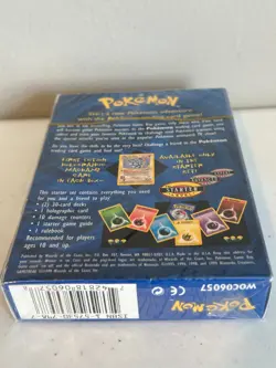 Pokemon Card 2- Player Starter Theme Deck Gold Strip SHADOWLESS Machamp Sealed - Image 4