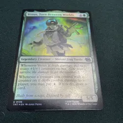 ~ Venus, Torn Between Worlds ~ NM Foil ~ Teenage Mutant Ninja Turtles ~ MTG ~ - Image 1