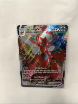 Scizor Vmax 119/189 Darkness Ablaze NM Full Art Ultra Rare Pokemon Card - Image 1