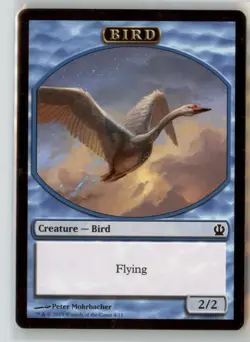 Bird Token - Theros (THS) #4/11 - Regular - LP - MTG - Image 1