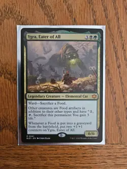 1x Ygra, Eater of All NM-Mint, English Bloomburrow MTG Magic 241 - Image 1
