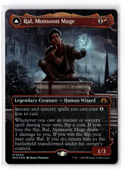 Ral, Monsoon Mage (Borderless) 445 Modern Horizons 3 Foil NM - Image 1