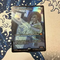 MTG April O'Neil, Hacktivist FOIL (Showcase) | TMNT - Image 1