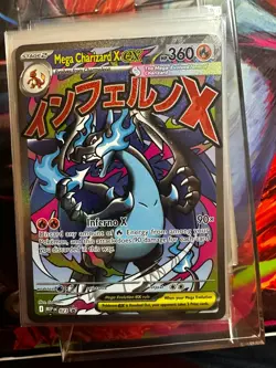 Pokemon MEP Mega Charizard X ex 023 Black Star Promo Ultra Premium Collection - Image 1