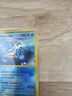 Pokemon TCG Blastoise Expedition Base Set 36/135 Reverse Holo Rare LP - Image 3