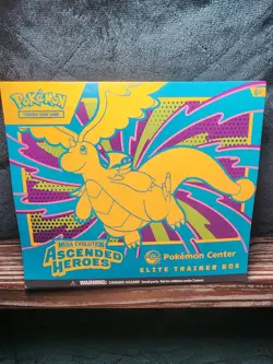 Mega Evolution Ascended Heroes Pokemon Center Elite Trainer Box ETB New SEALED!! - Image 1