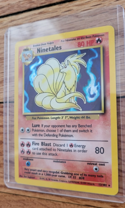 Pokemon TCG - Ninetales- 012/102 Base Set Holo- Near Mint - Image 2