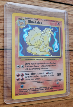 Pokemon TCG - Ninetales- 012/102 Base Set Holo- Near Mint - Image 3