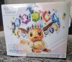 Pokemon TCG Scarlet & Violet Prismatic Evolutions Elite Trainer Box New & Sealed - Image 1