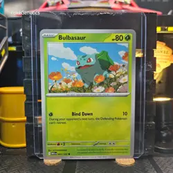 Bulbasaur Mega Evolution Pokemon TCG 001/132 ME01 Common - Image 1