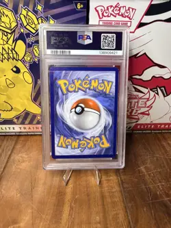 2023 POKEMON SVP EN-SV BLACK STAR PROMO 151 ULTRA-PREM COLL #053 MEW EX PSA 9 - Image 2