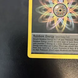 Pokemon TCG - Rainbow Energy - Non Holo - Rare - Team Rocket - 80/82 - LP - Image 5