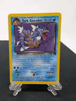 2000 Pokemon TCG Team Rocket Dark Gyarados 25/82 Rare Non Holo NM Near Mint - Image 1