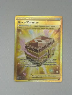 Pokemon TCG Lost Origin - Box of Disaster Secret Rare Holo 214/196 NM/LP - Image 1