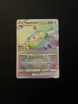 Magnezone VSTAR 198/196 secret Rainbow Rare - 2022 Pokemon Lost Origin NM - Image 1