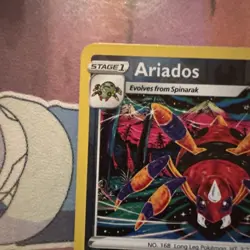 Ariados 113/196 Lost Origin Pokemon TCG Reverse Holo Rare NM - Image 2