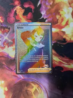 Pokemon Arezu (Secret) Secret Rare Holo SWSH11: Lost Origin 204/196 NM - Image 1