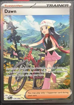 🔥 Pokemon TCG Dawn Trainer Supporter SIR 129/094 Holo Phantasmal Flames Eng 🔥 - Image 1