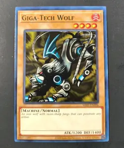 Yu-Gi-Oh! Metal Raiders Giga-Tech Wolf Common Card MRD-EN096 NM - Image 1