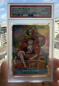 Monkey.D.Luffy (Convention Promo 2024) P-043 One Piece Promotion Cards Foil - Image 1